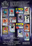 #1 - 2021 Leaf Metal Draft Hobby Baseball 12-Box Full Case PYT (1/7 Break)