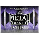 #1 - 2021 Leaf Metal Draft Jumbo Baseball Full Case PYT (1/6 Break)