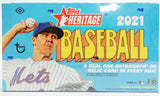 #1 - 2021 Topps Heritage Baseball Single Box RT (3/27 Break)