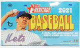 #4 - 2021 Topps Heritage Baseball Single Box RT (3/27 Break)