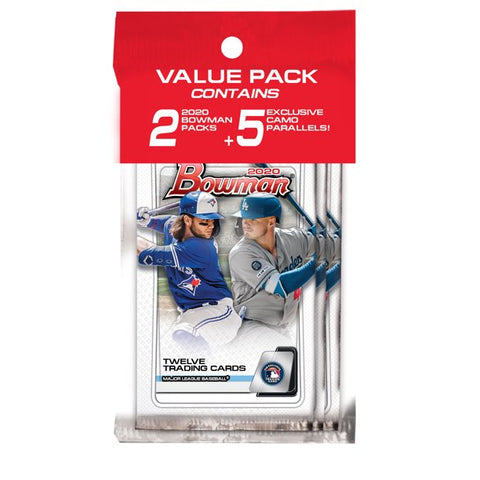 2020 Bowman Baseball Value Pack  (PERSONAL BREAK)