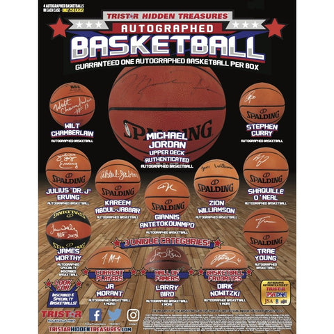 #1 - 2021-22 Tristar Autographed Basketball Single Box RT (11/1 Break)