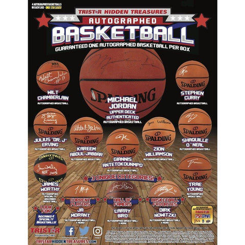 #4 - Tristar Autographed Basketball Single Box RT (11/3 Break)