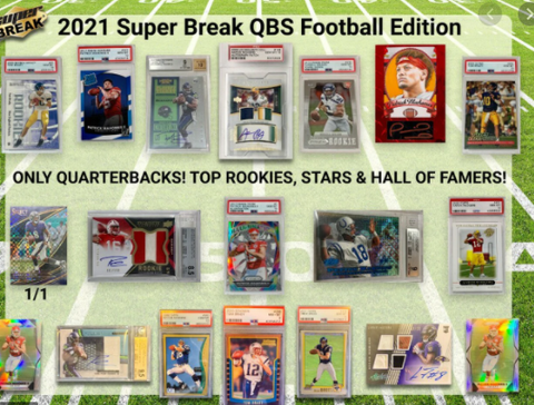 #3 - Super Break QBs Edition 10 Box Case RT (2/8 Break)