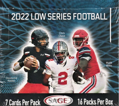#1 - Sage Hit Low Series FULL HOBBY CASE RANDOM PLAYER *256 AUTOS*