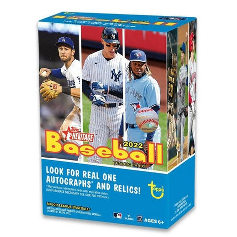 #1 - Heritage Baseball 20 Blaster Box Half Case PYT (4/24 Break)