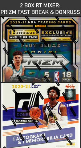 #4 - 2 BOX RT MIXER Prizm Fast Break & Donruss Hobby (9/16 Break)