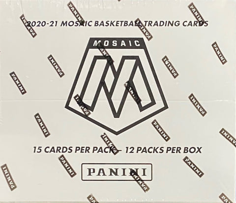 #1 - 2020-21 Mosaic NBA Cello Box Single Box RT (1/8 Break)
