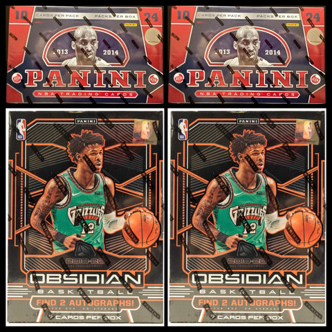 #1 - Obsidian NBA/13-14 Panini NBA 4 Box Mixer RT (4/26 Break)