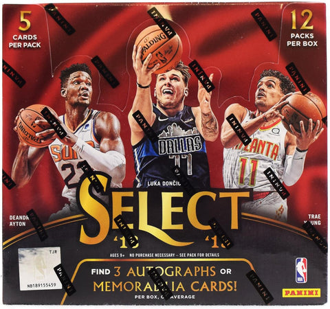 #1 -- Select NBA Pick Your Team 12 Box Case Break
