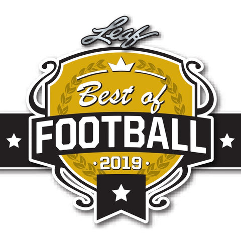 #9 - 2019 Leaf Best of Football RT SINGLE BOX  (1/9 Break)