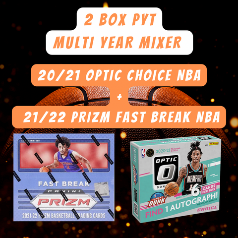 #1 - 2 BOX MULTI YEAR PYT MIXER - LAMELO RC, ANTMAN RC, CUNNINGHAM RC, MOBLEY RC (10/20 Break)