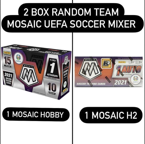 #6 - Mosaic UEFA EURO 2 BOX RANDOM TEAM MIXER: HOBBY + H2  (11/29 Break)