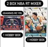 #1 - 2 BOX NBA RT MIXER: 13/14 Panini (Giannis RC) + Origins NBA Hobby