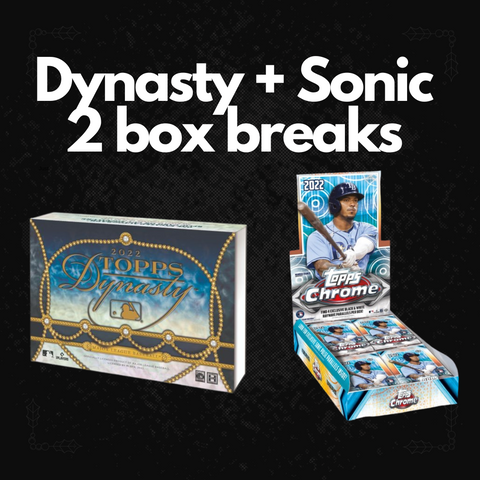 #1 - Topps Dynasty/Topps Chrome Sonic 2 Box Mixer RT (4/16 Break)