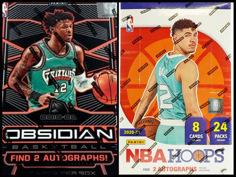 #3 - Obsidian 2019 & Hoops 2020 2 Box RT (2/11 Break)
