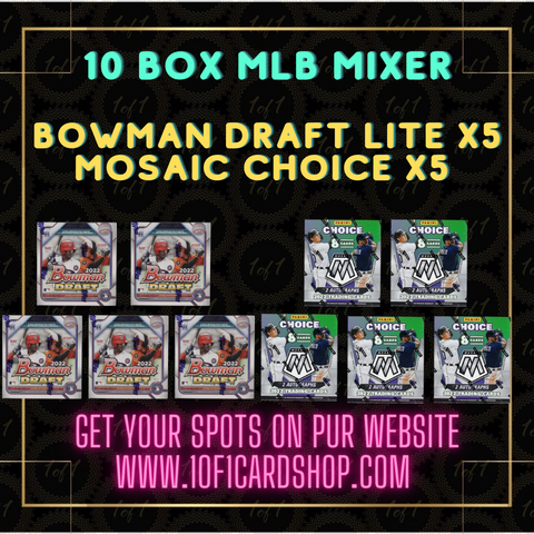 Break 1 - 10 BOX MLB MIXER ***READ*** - (1/12 BREAK)