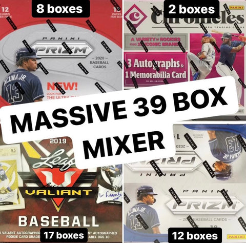 #1 - 39 Box MLB MIXER RT (11/11 Break)