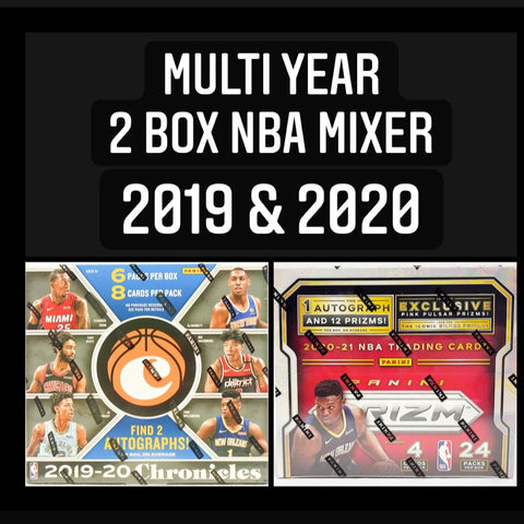 #3 - Multi Year Mixer 2 Box RANDOM TEAM <Prizm NBA / Chronicles> (8/30 Break)