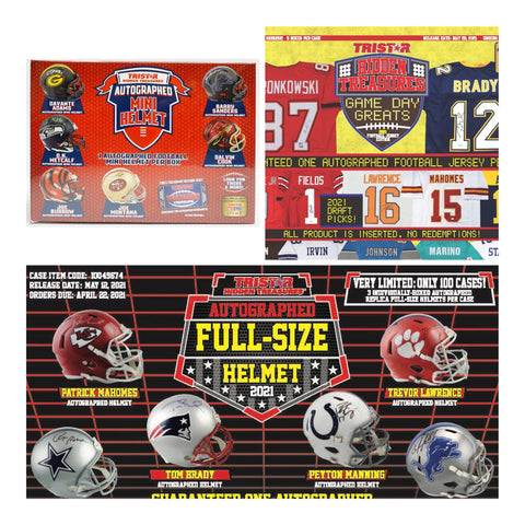 #3 - Autographed Memorabilia 3 Box Mixer RT (9/25 Break)