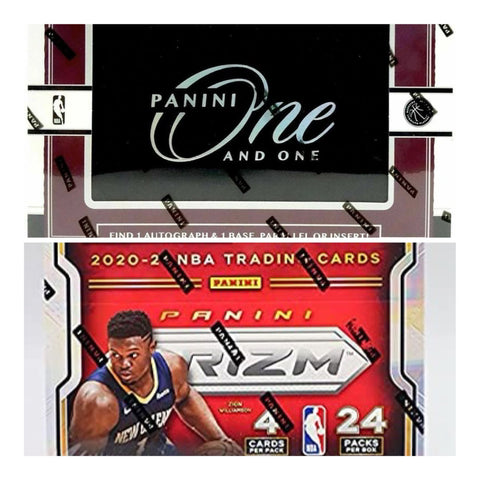 #2 - Panini One and One NBA/Prizm Retail NBA 2 Box PYT (12/31 Break)