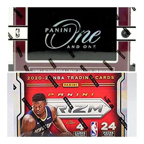 #1 - Panini One and One NBA/Prizm Retail NBA 2 Box PYT (12/31 Break)