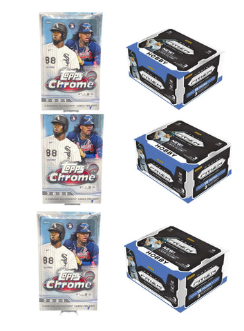 #4 - **6 BOX** Chrome / Prizm MLB 2021 Mixer (8/25 Break)