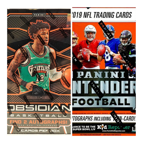 #1 - 2019 Contenders NFL/2019 Obsidian NBA 2 Box RT Mixer (1/20 Break)