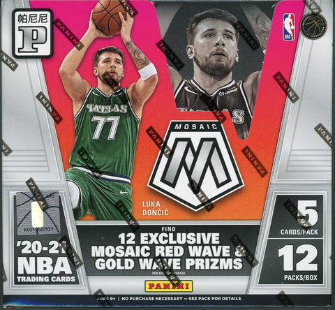 #2 - 2020-21 Mosaic Tmall Basketball Half Case PYT (3/26 Break)