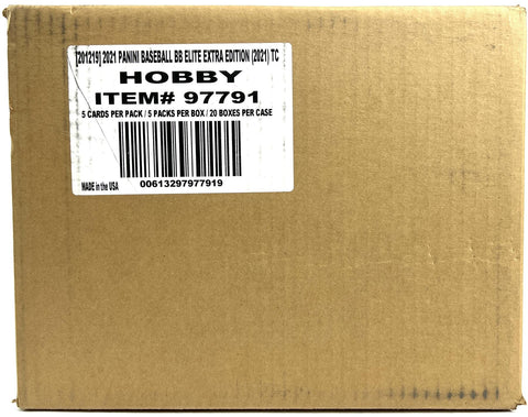 #1 - Elite Extra Edition Baseball 2021 CASE WAR (12/29 Break)