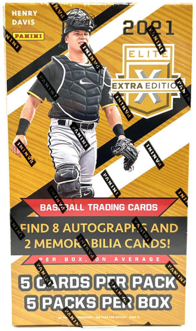 #1 - Elite Extra Edition Baseball 2021 FULL CASE PYT (1/12 Break)