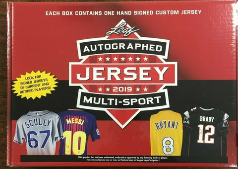 Leaf Multi Sport Autographed Jersey