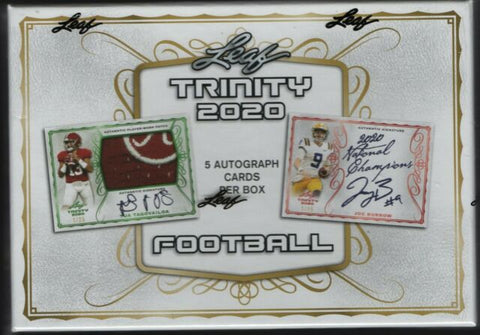 2020 Leaf Trinity Hobby Box (PERSONAL BREAK) **READ BELOW**