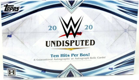 2020 WWE Undisputed Hobby Box (PERSONAL BREAK) **READ BELOW**