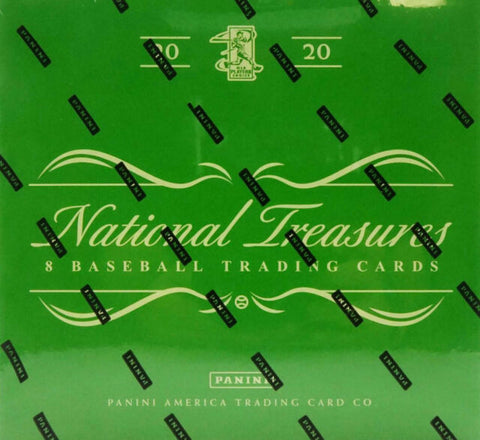 2020 National Treasures Baseball Hobby Box (PERSONAL BREAK) **READ BELOW**