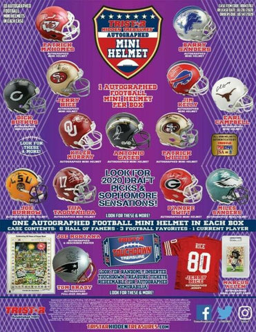#1 - Tristar Hidden Treasures Mini Helmet 5 Box 2 RT (11/23 Break)