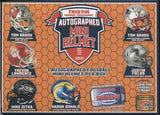 #1 - Autographed Mini Helmet 8 Box RANDOM NUMBER (11/5 Break)